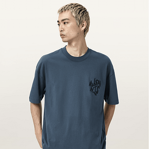 Sunil-blue-orlando-logo-print-oversized-tshirt
